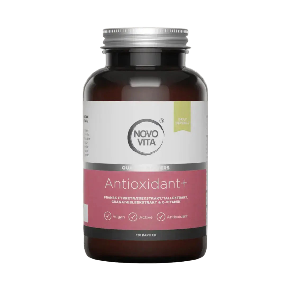 Plantebaseret Antioxidant Kosttilskud - 120 Kapsler