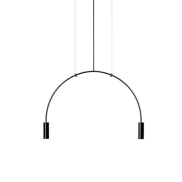 Estiluz Volta Pendel i Sort - Elegant Belysning til Spisebord