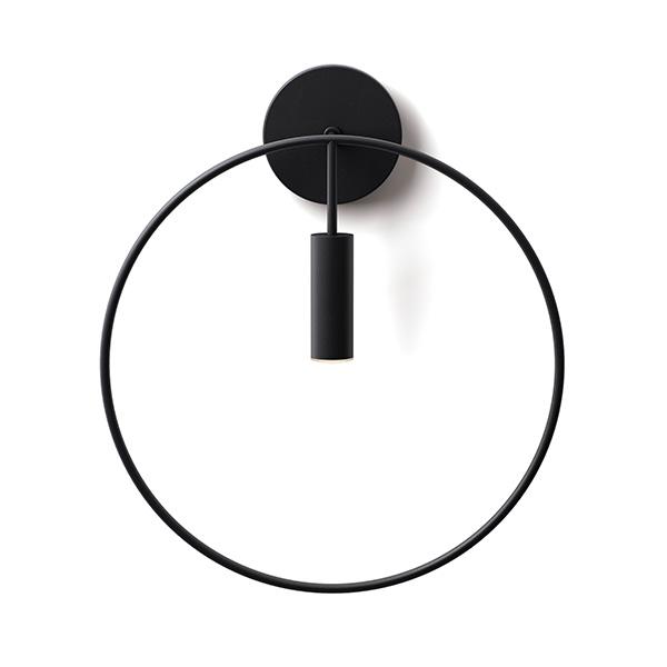 Elegant Sort Væglampe fra Estiluz - Revolta Design