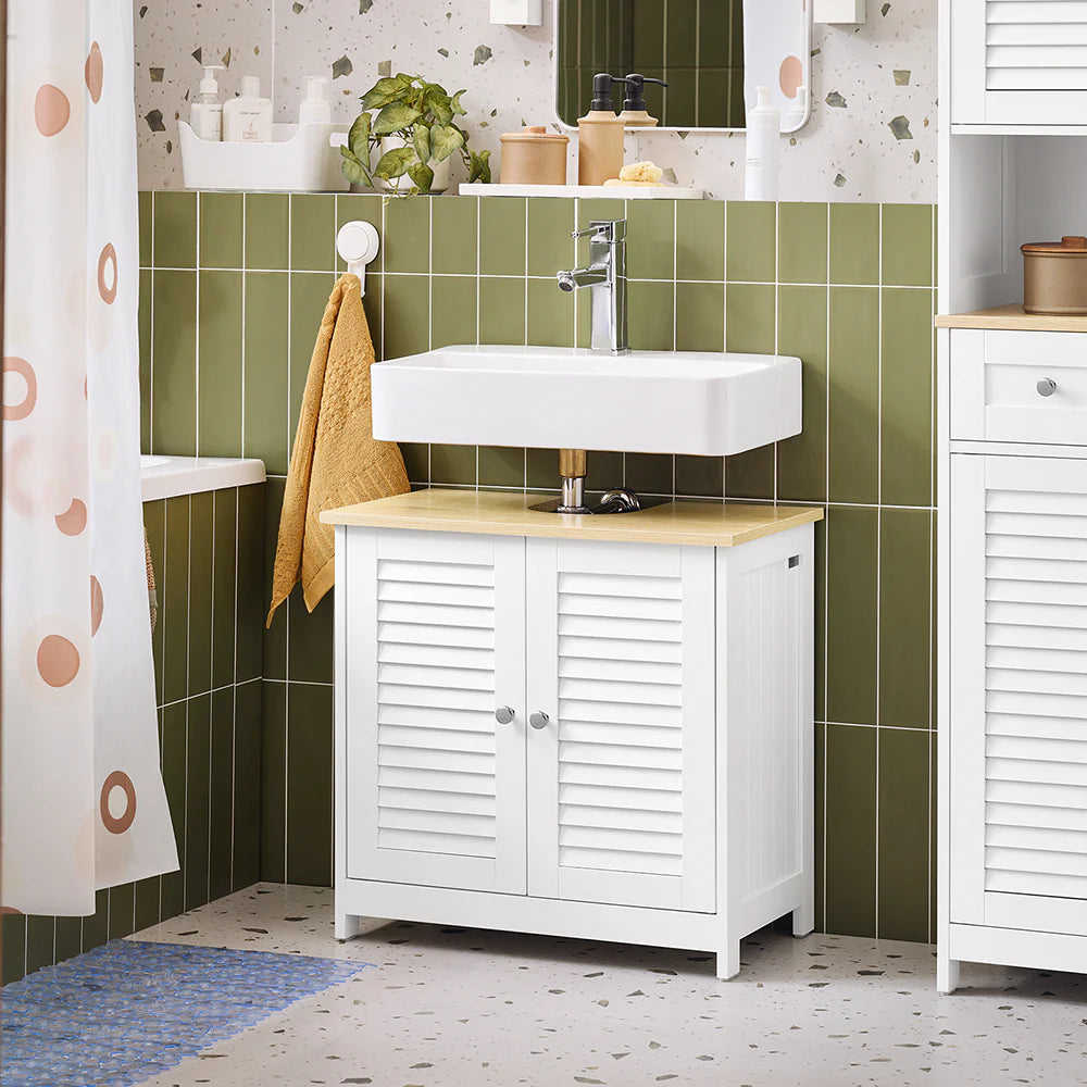 Elegant underskab med 2 døre i skandinavisk design