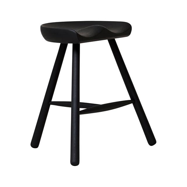 Elegant Shoemaker Chair No 49 i Sortbejdset Bøg