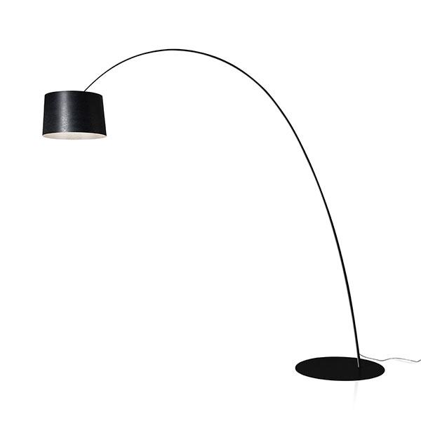 Foscarini Twiggy Elle Gulvlampe i Sort – Elegant Belysning!