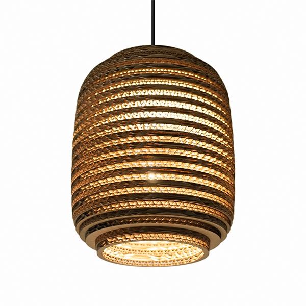 Graypants Scraplight Ausi 8 Pendel - Håndlavet i Pap