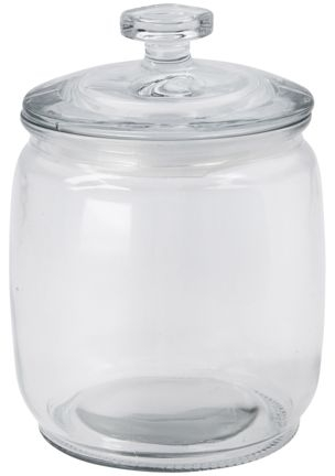 Elegant opbevaringsglas med låg fra House Doctor