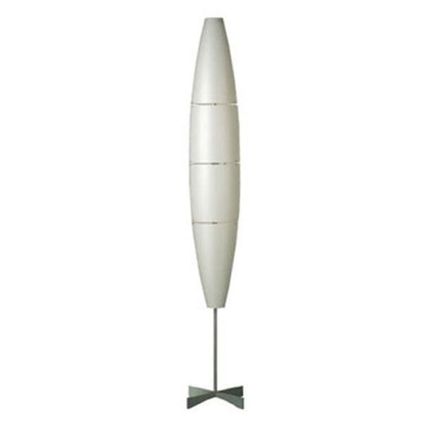 Foscarini Havana Gulvlampe i Krom og Hvid - Elegant Design