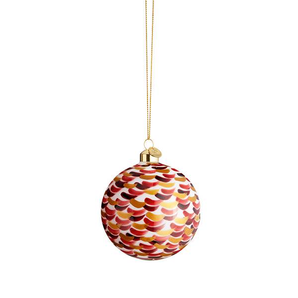 Holmegaard Souvenir Julekugle Ø8 cm - Rød Dekoration