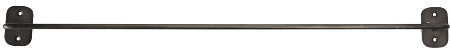 Håndklædeholder House Doctor Pati Sort Antik Rustfrit Stål 6x60 Cm  5707644798649