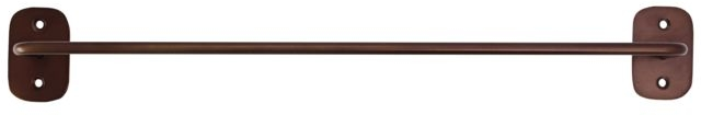 Håndklædeholder House Doctor Pati Rustfrit Stål Bruneret Messing 40 X 6 Cm  5707644802551
