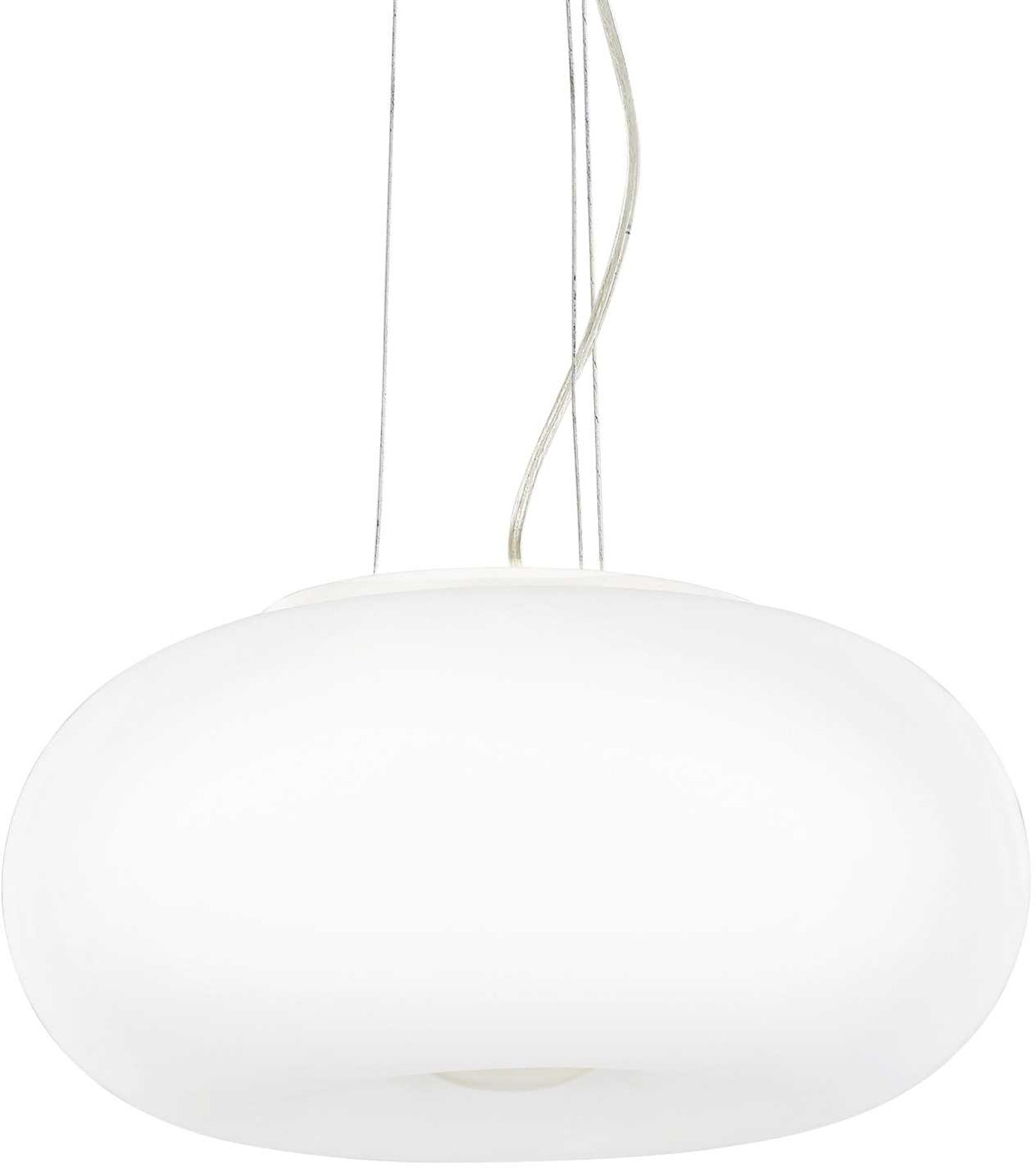 Elegant hvid pendellampe fra Ideal Lux - Ulisse model