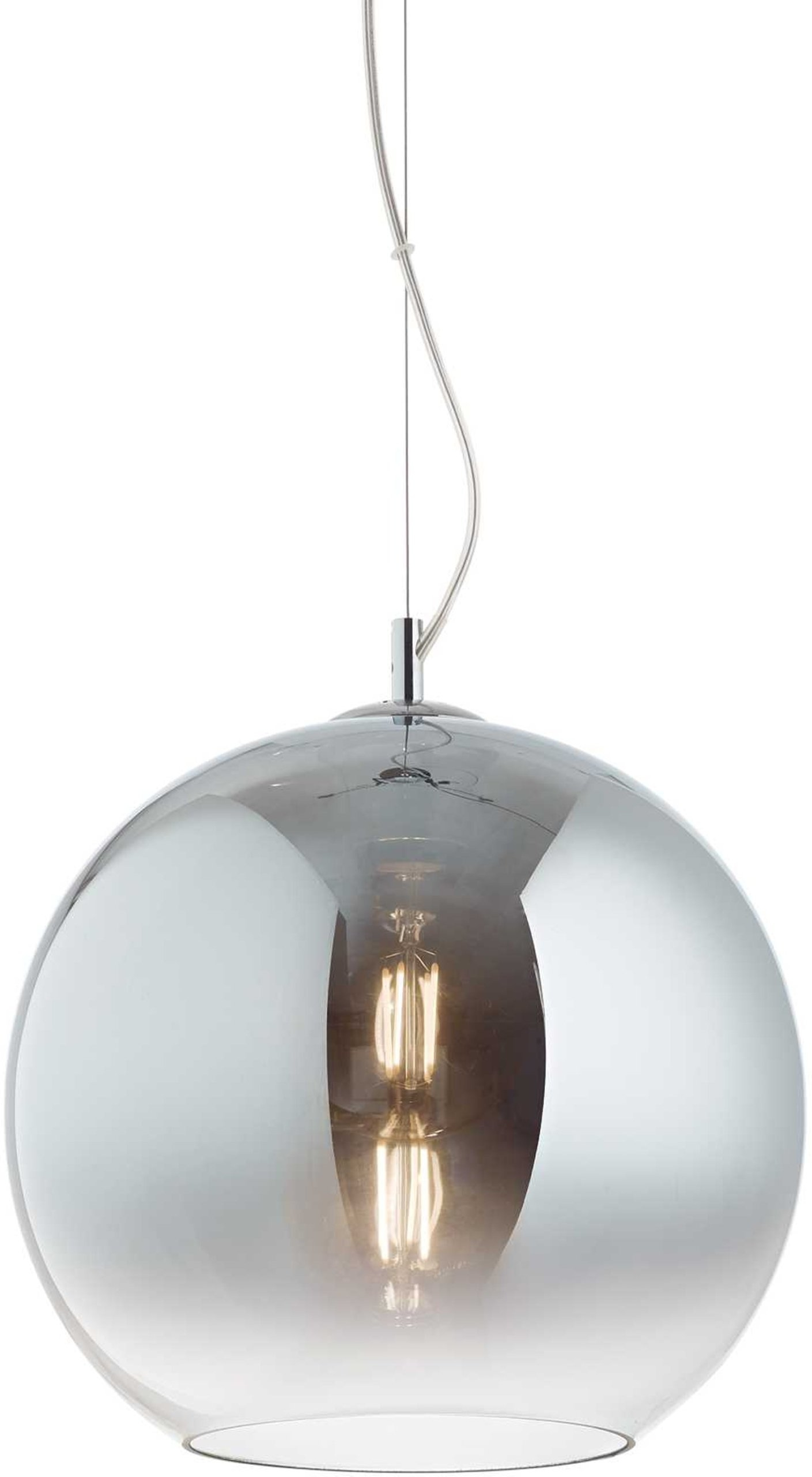 Nemo Pendellampe fra Ideal Lux – Elegant Krom & Glasdesign