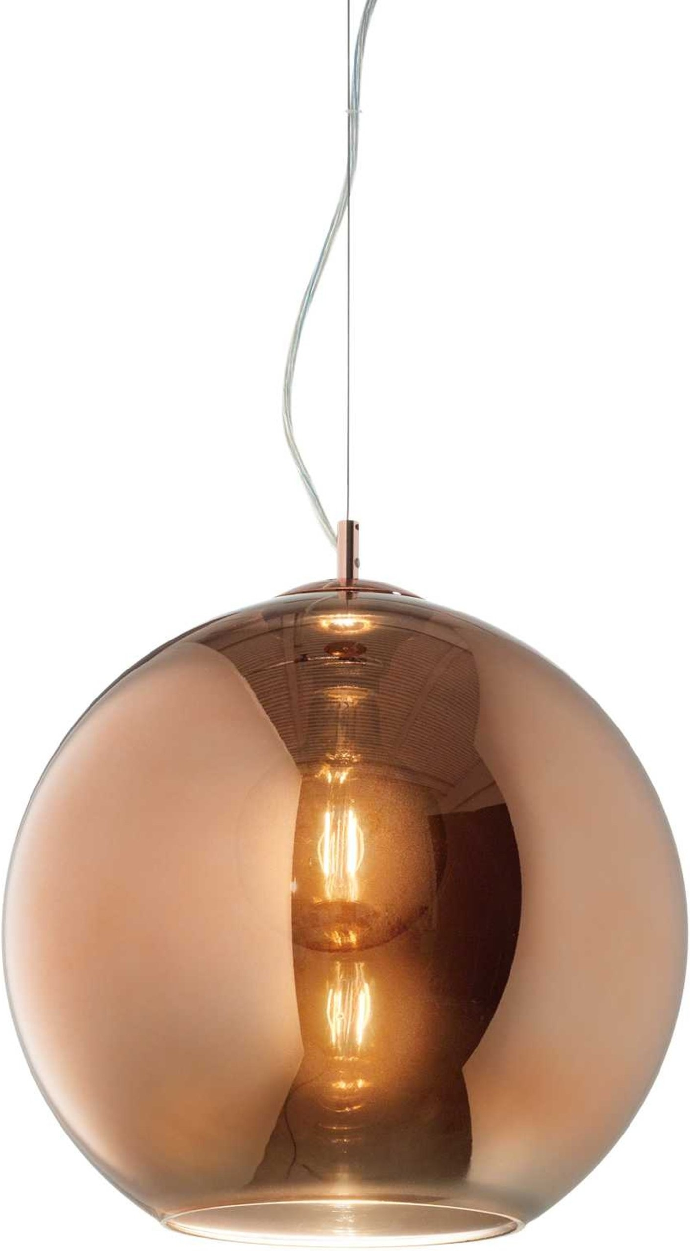 Elegant Kobber Pendellampe Nemo fra Ideal Lux - Moderne Design