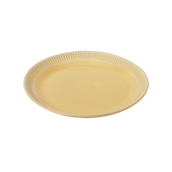 Knabstrup Colorit Middagstallerken 27 cm - Gul Farvefest!