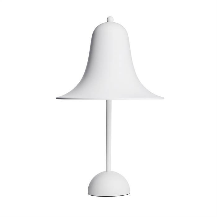 Verner Panton Pantop Bordlampe - Elegant Hvid Design
