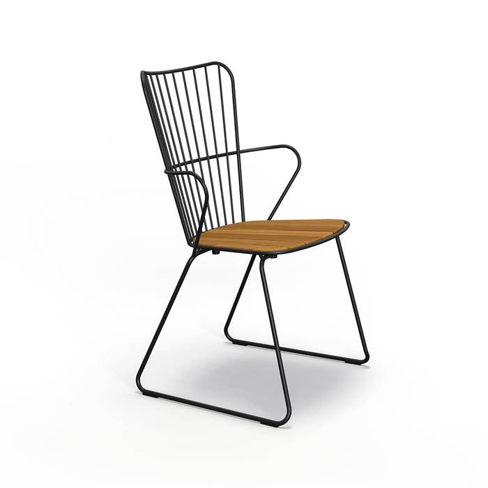 Houe - Paon Havestol - Sort - Elegant Skandinavisk Design