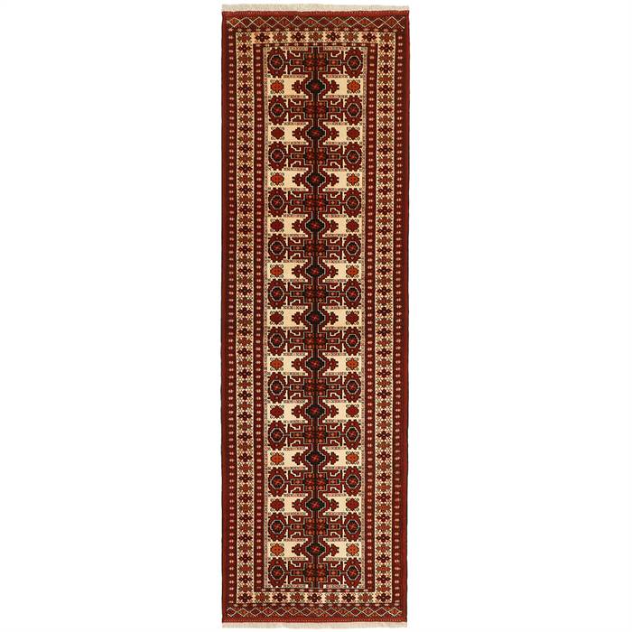 Ægte Iran Torkaman Tæppe 86x288 cm - Unik Håndlavet Kvalitet