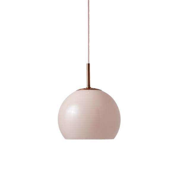 Frandsen Ball Glas Pendel - Tidløst Dansk Design i Sandgrå