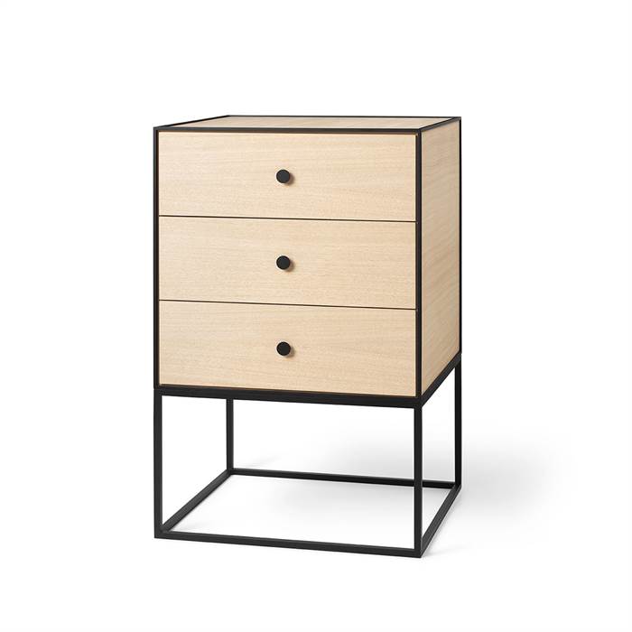 Audo Copenhagen Frame 49 Sideboard Inkl 3 Skuffer Og Stel - Oak  5709262110520