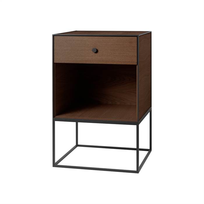 Audo Copenhagen Frame 49 Sideboard Inkl 1 Skuffer Og Stel - Smoked Oak  5709262110490