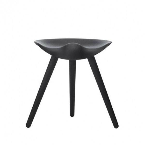 Audo Copenhagen Ml42 Taburet 48 Cm - Sortbejdset Bøg  5711879000507