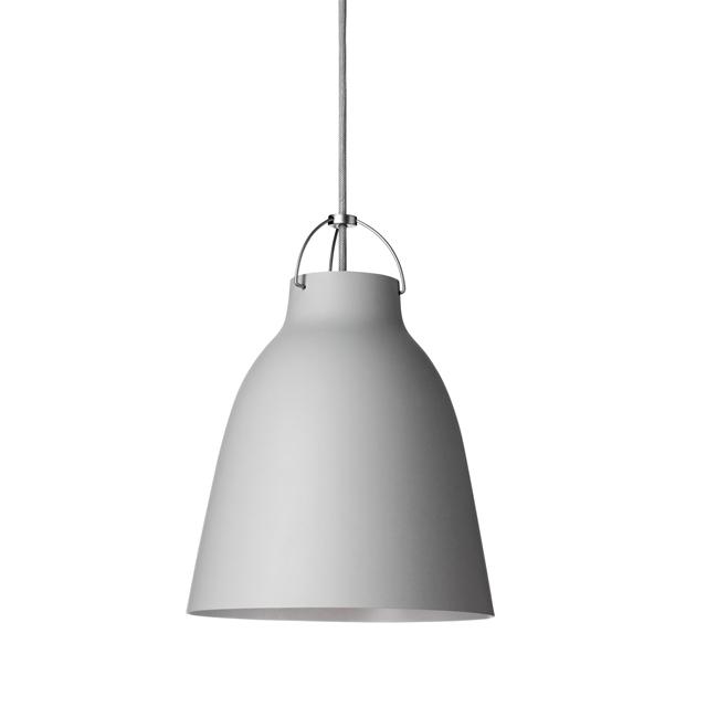Fritz Hansen Caravaggio Pendel P2 i Mat Grå - Elegant Belysning