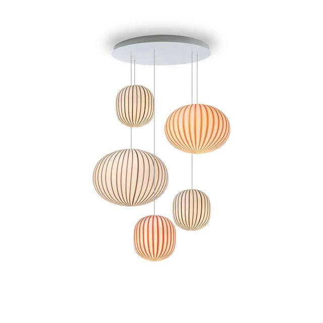 Filigrana Light C5 Cluster Pendel Ø60 Multifarvet - Elegance