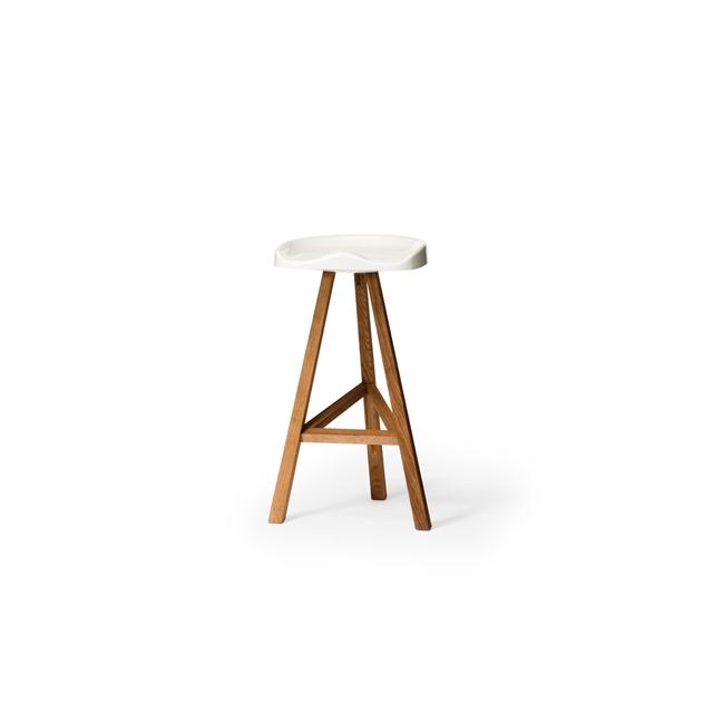 Heidi Spisebordsstol i Glossy Hvid Ask – Unik Design!