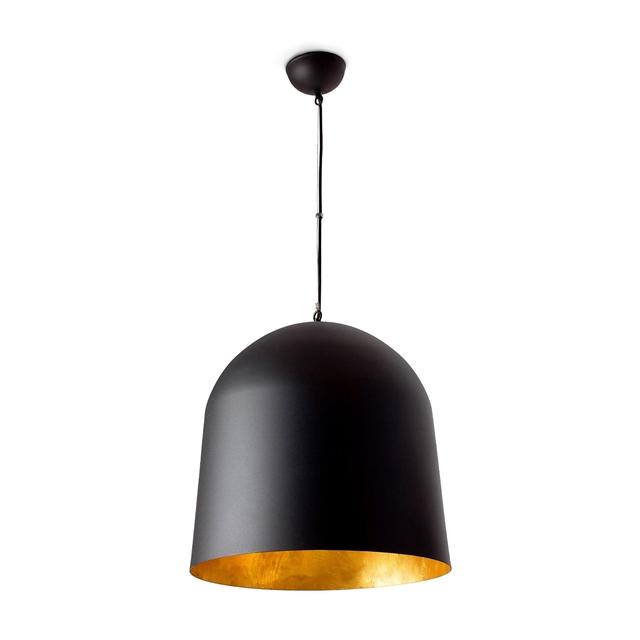 Faro Crater Pendel i Sort - Tidsløst Design til Dit Hjem