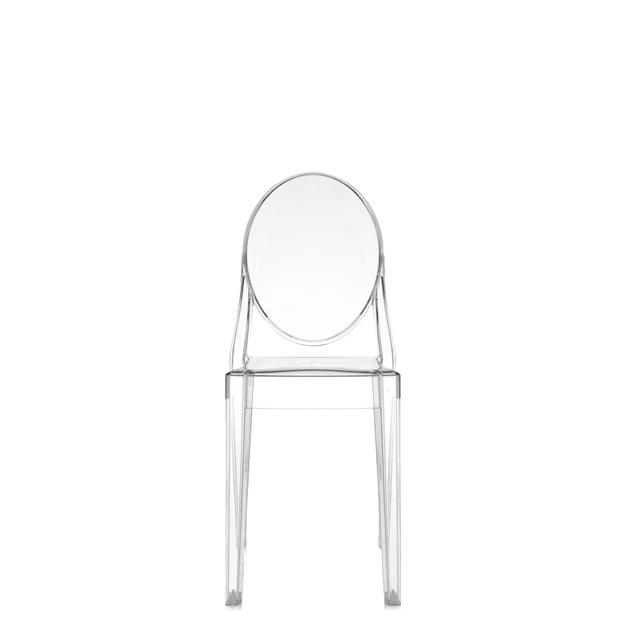 Kartell Victoria Ghost Spisebordsstol i Krystal