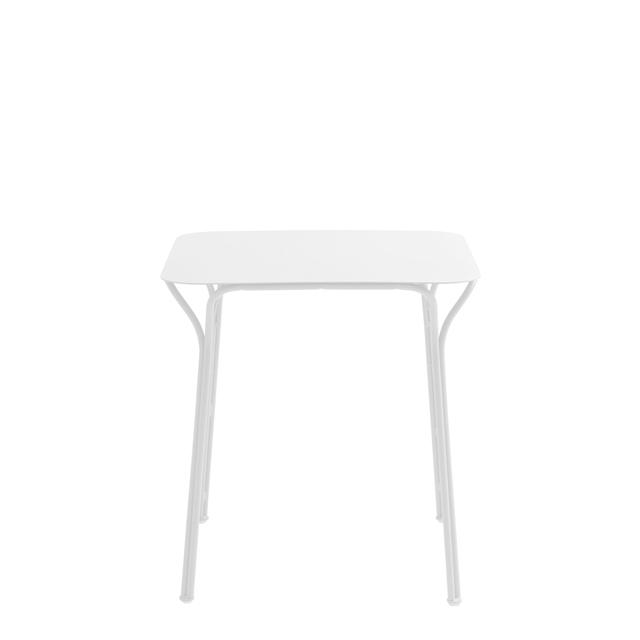 Kartell Hiray Udendørsbord Kvadrat Hvid – Elegant Havebord