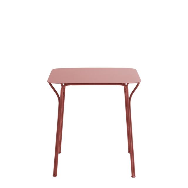 Kartell Hiray Udendørsbord Kvadrat i Rust - Elegant Design