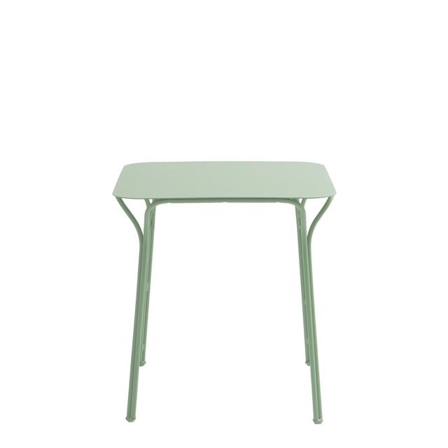 Kartell Hiray Udendørsbord - Grøn Kvadratisk H72