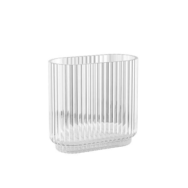 Georg Jensen Bernadotte Oval Vase - Elegant Glasdesign