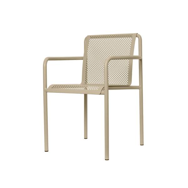 Ferm Living Dapple Armstol - Elegant havestol i cashmere