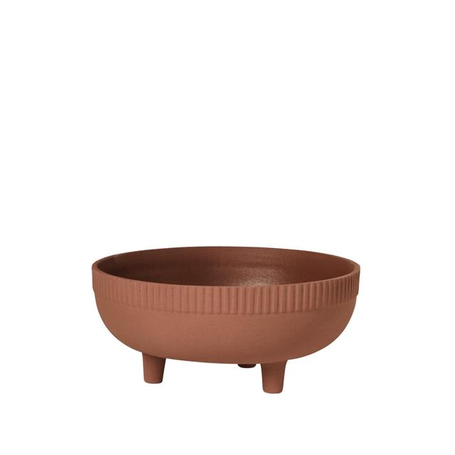 Kristina Dam Studio Skål Medium - Rød Terracotta Design