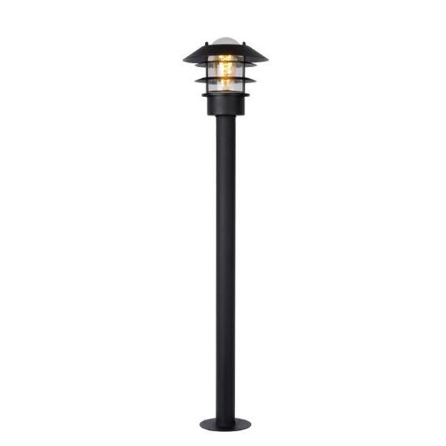 Lucide Zico Udendørslampe - Elegant Sort Lygtepæl til Haven