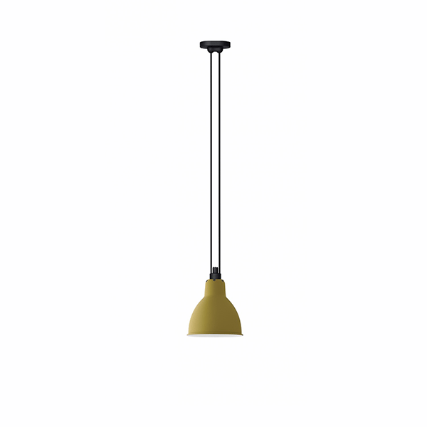 Lampe Gras N322 Pendel i Mat Gul – Elegant Belysning