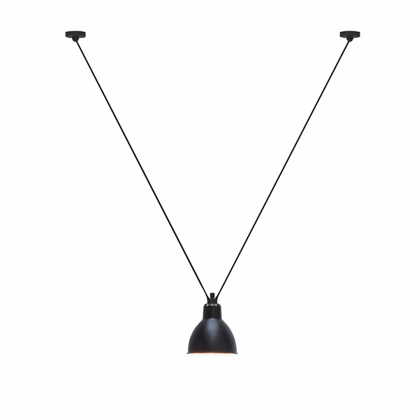 Lampe Gras N323 Pendel i Mat Sort – Elegant Belysning