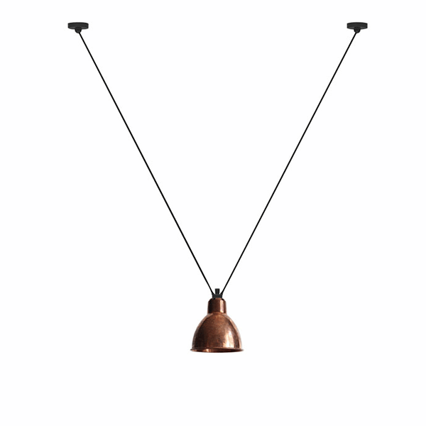 Elegant Lampe Gras N323 Pendel i Rå Kobber til Dit Hjem
