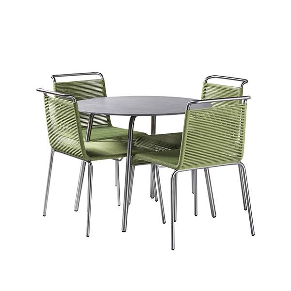FDB Møbler Teglgaard Havemøbelsæt - Elegant Grøn Design