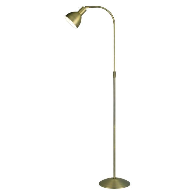 Halo Design Angora Gulvlampe i Antik Messing - Stilfuld Belysning