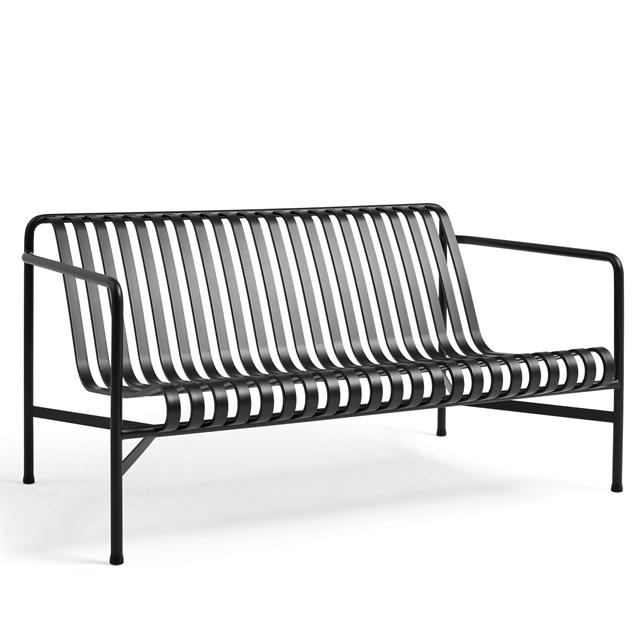 Hay Palissade Lounge Sofa i Antracit - Elegant Udendørs Møbel