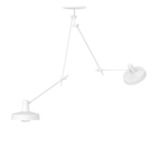Grupa Arigato Dobbelt Loftlampe – Elegant Hvid Belysning