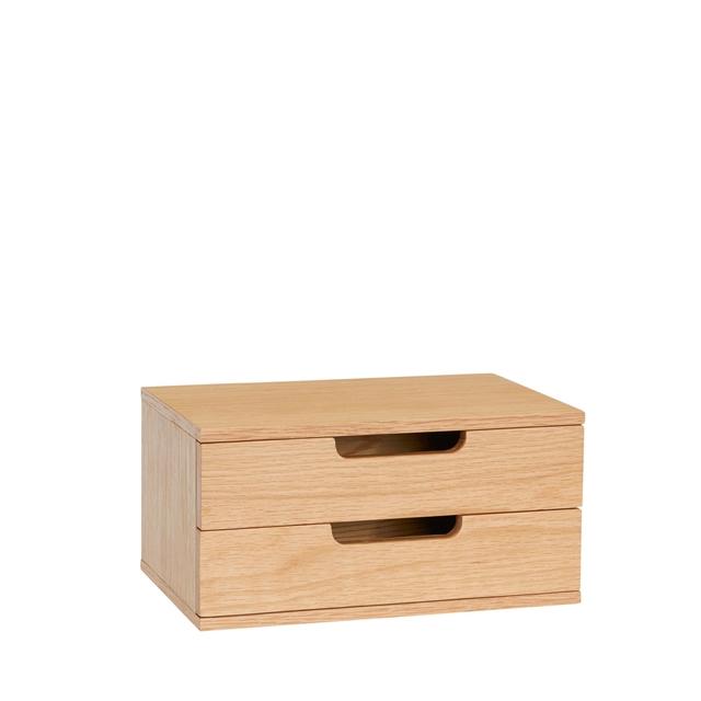 H?bsch Athand Væghyldesengebord Natur  5712772135112