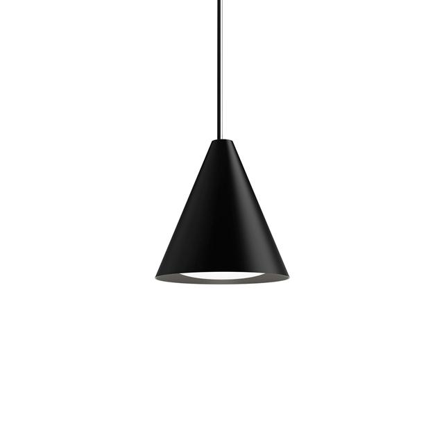 Louis Poulsen Keglen Pendel 3000K Dali Sort - Elegant Belysning