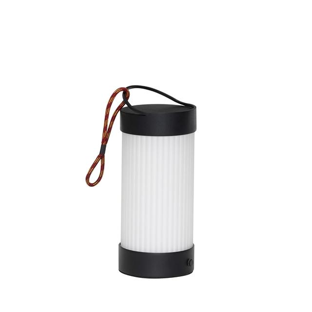 Hübsch Camp Transportabel Lampe - Sort Eventyrlampe