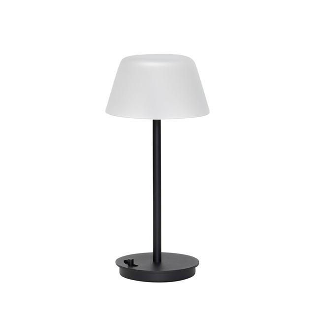 Elegant Sort Bordlampe fra Hübsch - Skab Romantisk Stemning