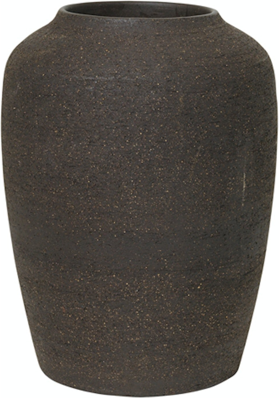 Vase Broste Copenhagen Cph Curve Ler Brun ø19 X H245 Cm Dekorationskrukke  5710688192229