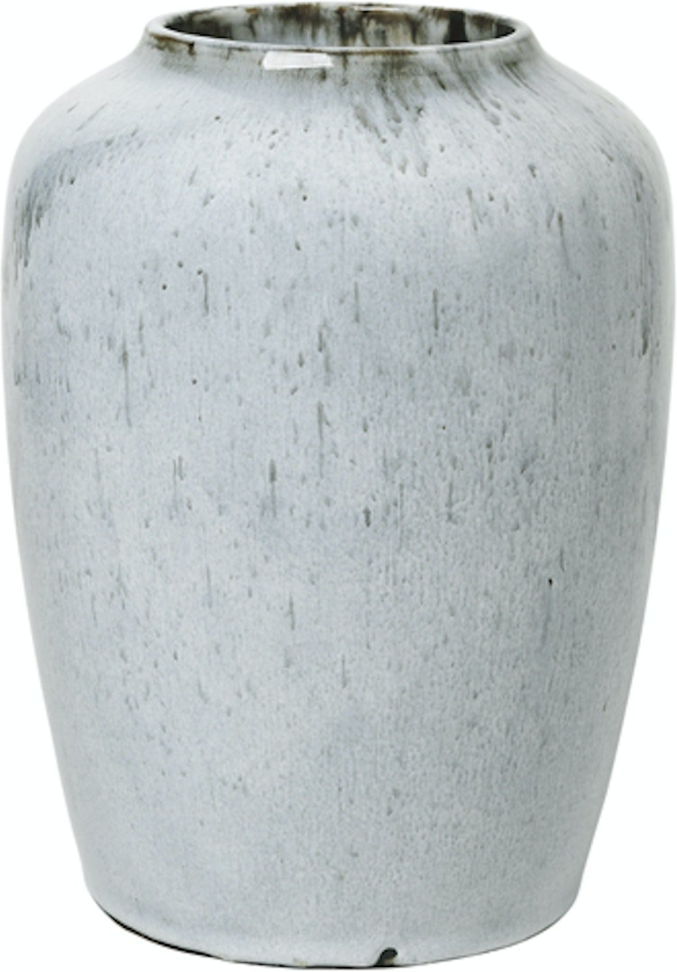 Vase I Hvidt Ler Broste Copenhagen Cph Curve ø19?245 Cm  5710688192243