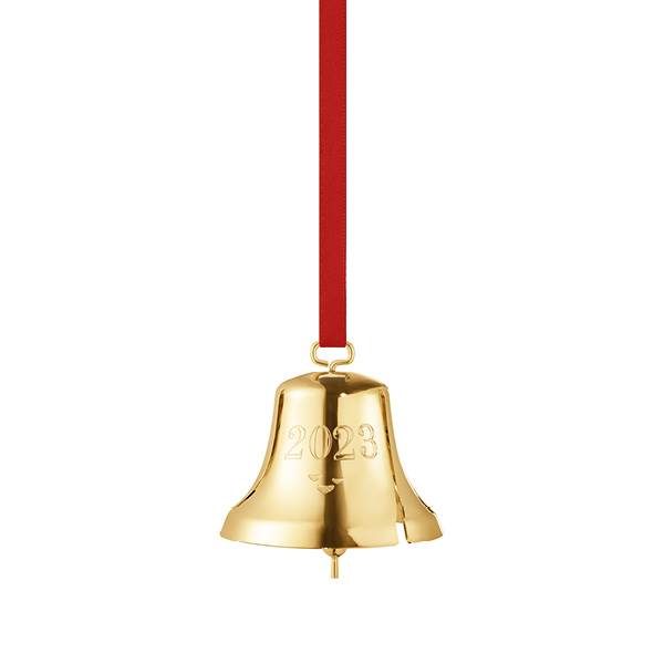 Georg Jensen 2023 Juleklokke - Forgyldt Julepynt