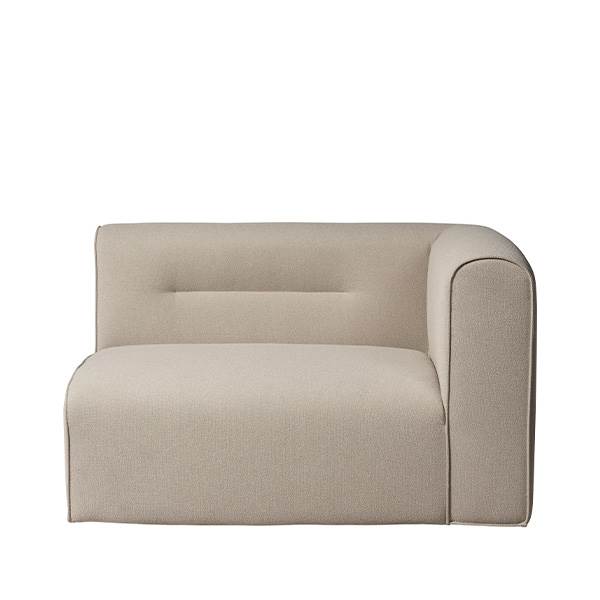 FDB Møbler L44 Mols Højre Modul - Beige Sofa Tilbud